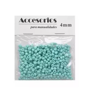 Cuentas Cristal Turquesa 4MM 30G
