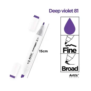 Rotulador Doble Punta Bocetos 81 Deep Violet