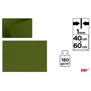Fieltro 40x60cm Verde Oliva