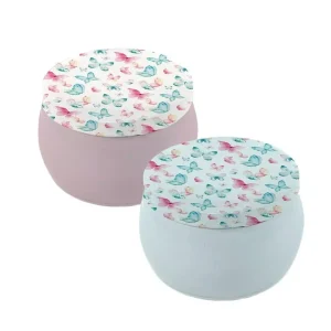 Cajita Metal Mariposas 2M