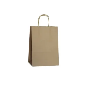 Bolsa Papel Kraft 20+8x24cm