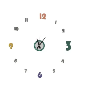 Reloj Pared Sansa Multicolor 35X35CM