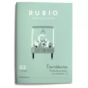 Cuaderno Caligrafías de Rubio C03