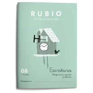 Cuaderno Caligrafías de Rubio C08
