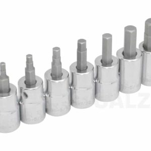 Juego De Dados Con Punta Hexagonal Cuadro 3/8″ 7Pzs Urrea 49907