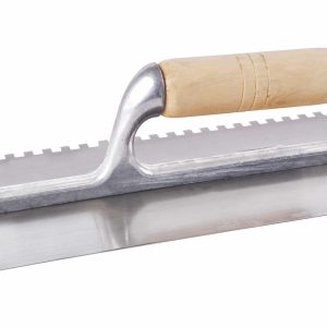 Llana Dentada Cuadrada De 11X5 Pulgadas Surtek 123182 Con 10 Remaches