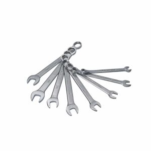 Juego 8 Llaves Combinadas Metricas Satinadas Rack Surtek F14M