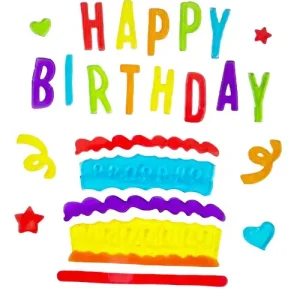 Pegatina De Gel 20*20 Cumple