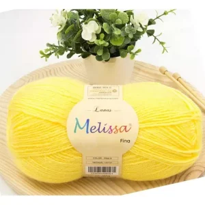 Lana Finas Amarillo Limón 9