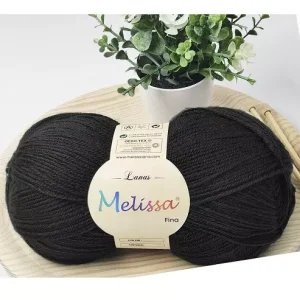 Lana Finas Negro 40