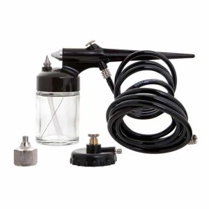 Juego Pincel Aerografo De Succion Con Accesorios Goni 315