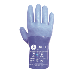 GUANTES CONTRA RIESGOS QUÍMICOS JOMIBA Z27