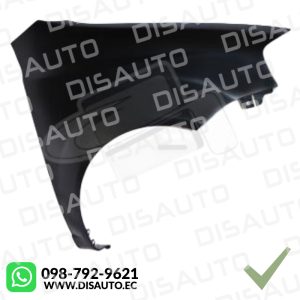GUARDAFANGO (DERECHO) CHEVROLET AVEO 2005+ CHEVY TAXI 2005+ AVEO FAMILY 1.5 2005+ (SIN/HUECO FARO LATERAL)