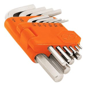 Juego De 10 Llaves Allen Estandar Truper 15539