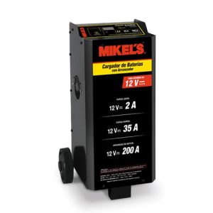 Cargador De Baterias 200 Amperes Mikels CBA-200 Con Arrancador