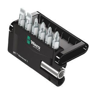 Juego Porta Puntas 893/4/1 K7Pz Wera Bit-Check Univ 1