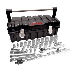 Juego De 37 Dados Y Accesorios En Pulgadas 3/8″-1/2″ Urrea Urrea 5254P36