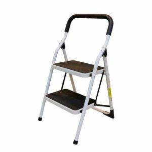 Escalera plegables tipo taburete de acero con 2 peldaños Surtek ETT2