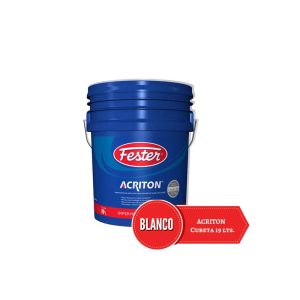 Acriton 06 Años Blanco Cubeta 19 Litros Fester 2346395