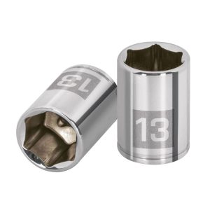 Dado Milimetrico 6 Puntas De 11MM Cuadro De 1/4″ Truper 13173