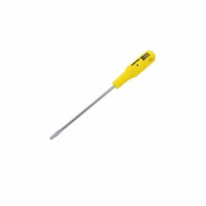 Destornillador Amarillo Barra Redon Pta Plana 3/8X12″ Surtek D409
