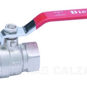 Valvula De Esfera Roscable De 3/4″ Dica 3550C.19