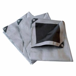 Lona Reforzada Gris 5X6 M Surtek Lr5X6