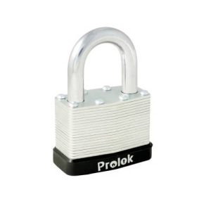 Candado Laminado Corto Llave Estandar 50MM Prolok L24S50Eb
