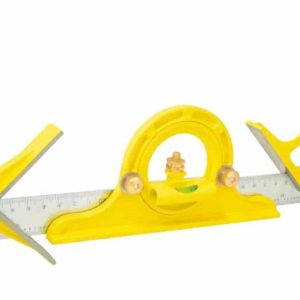 Escuadra de 7 combinaciones con 3 cabezas maquinadas 12″ Surtek 122255