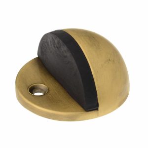 Tope tipo catarina para puerta latón antiguo Lock L054LAB