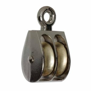 Garrucha Giratoria Sencilla De Zinc 2″ JG5171