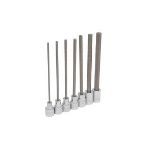 Juego De 7 Dados Largos Hexagonal En Pulgadas 3/8″ Urrea 4990-7L