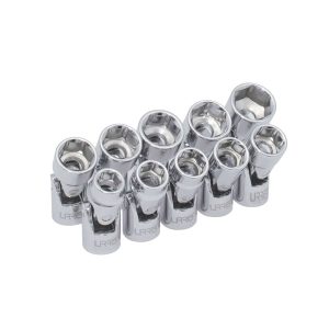 Juego De 10 Dados Flexibles Métricos 3/8″Riel Urrea 5200JM