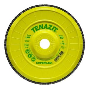 Disco Laminado Superlam Tenazit Grano 60 De 7″ X 7/8″ Austromex 2996