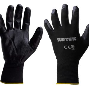 Guantes De Nylon Con Recubrimiento Nitrilo Chicos Surtek 137403