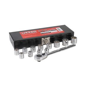 Juego De Dado 13Pz 3/8″ Compacto Métrico Urrea 5200LPM