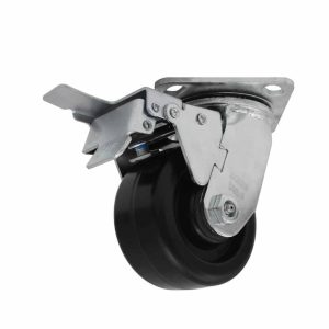 Rodaja Fenolica Para Alta Temperatura Giratoria Con Placa Con Freno 6″ ZF5134