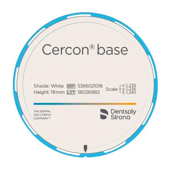 DISCO CERCON BASE HT TCT 98 14 D3 DENTSPLY SIRONA