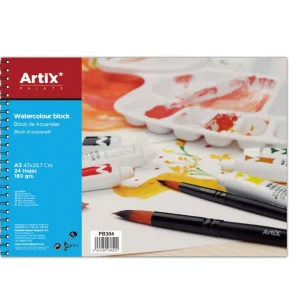 Block de Acuarela A3 24H 180G