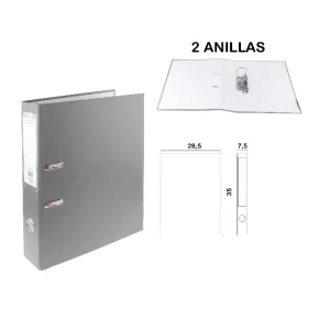Archivador AZ Gris