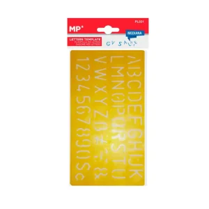 Plantilla Letras 20 CM