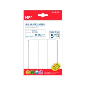 Etiquetas Blancas 35X82MM 30U