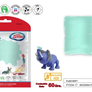 Pasta de Modelar 60G Verde Pálido