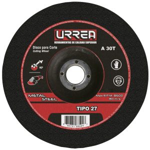 Disco T/27 Metal 9X1/4″ E/Pes Urrea U779