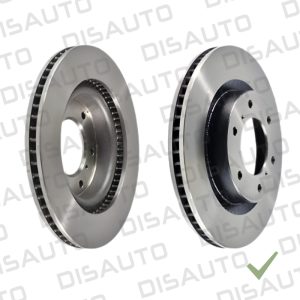 (Kit X2) Discos de Frenos (Posteriores) Jac T8 Pro (312MM) 6 Huecos