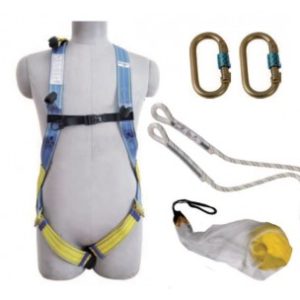 ARNES SEKURALT LIGHT 2 PLUS + 2 MOSQUETONES 981 + CUERDA 1,5 M (CONJUNTO ROQUE NUBLO)